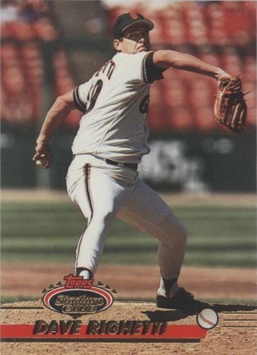 1993 Topps Stadium Club - Dave Righetti #431
