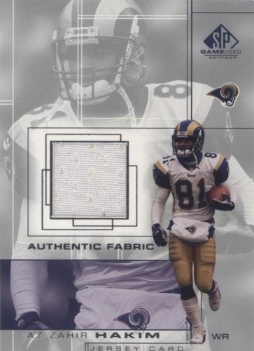 2001 SP Game Used Edition Az-Zahir Hakim #AZ