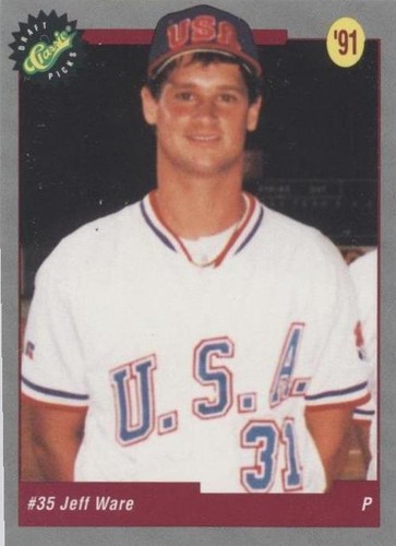 1991 Classic Draft Picks - Jeff Ware #31