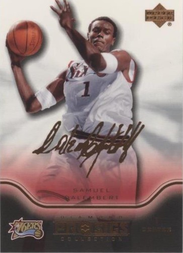 2004-05 Upper Deck Pro Sigs Diamond Collection - Samuel Dalembert #66