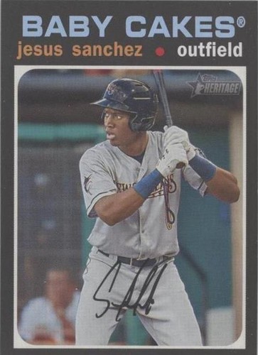 2020 Topps Heritage Minor League Edition - Jesus Sanchez #51