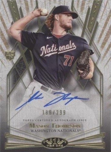 2022 Topps Tier One - Mason Thompson #BOA-MT