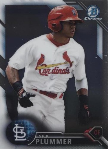 2016 Bowman - Nick Plummer #BCP77