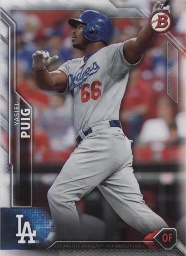 2016 Bowman - Yasiel Puig #47