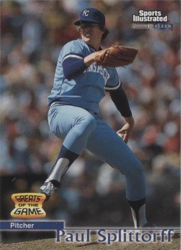 1999 Fleer Sports Illustrated Greats of the Game - Paul Splittorff #82