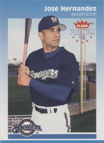 2002 Fleer Platinum - Jose Hernandez #130