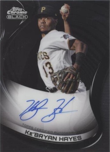 2022 Topps Chrome Black - Ke'Bryan Hayes #CBA-KHA