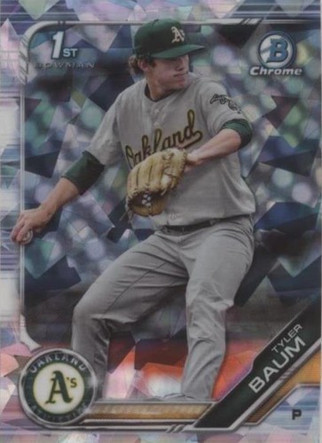 2019 Bowman Chrome Draft Sapphire Edition - Tyler Baum #BDC-109