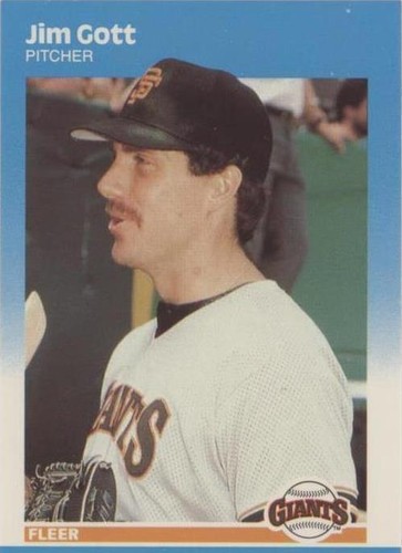 1987 Fleer Update - Jim Gott #U-35