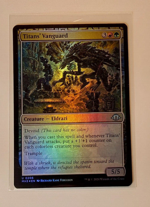 Titans' Vanguard 0206 Foil - MH3 - MTG | eBay