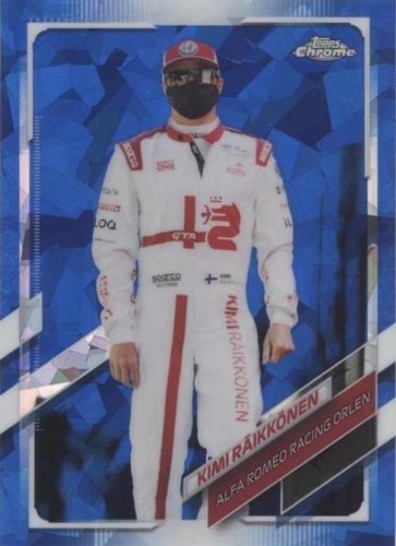 2021 Topps Chrome Sapphire Edition Formula 1 - Kimi Raikkonen #34