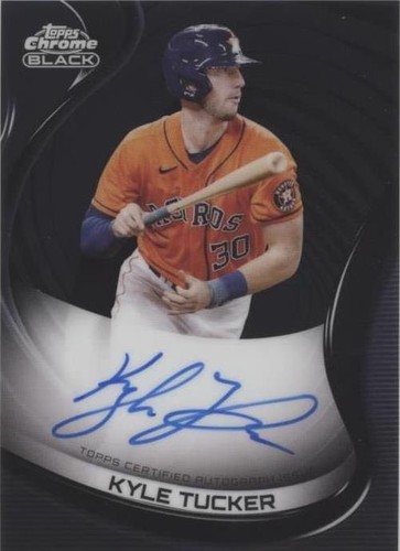 2022 Topps Chrome Black - Kyle Tucker #CBA-KT