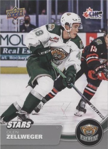 2021-22 Upper Deck CHL - Olen Zellweger #327