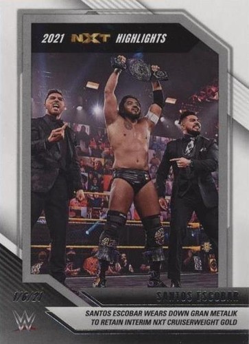 2022 Panini WWE NXT - Santos Escobar #1