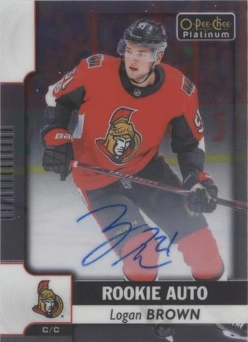 2017-18 O-Pee-Chee Platinum - Logan Brown #R-LB