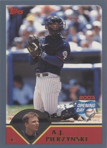 2003 Topps Opening Day - A.J. Pierzynski #37