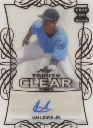 2021 Leaf Trinity - Ian Lewis #CA-IL1