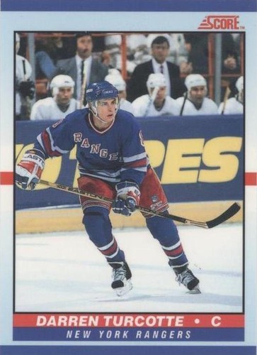 1990-91 Score Young Superstars - Darren Turcotte #16