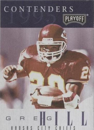 1995 Playoff Contenders Greg Hill #29