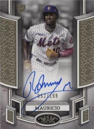2024 Topps Tier One - Ronny Mauricio #BOA-RM