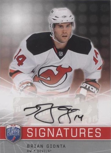 2008-09 Upper Deck Be a Player - Brian Gionta #S-GI