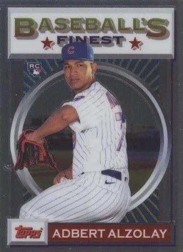 2020 Topps Finest Flashbacks - Adbert Alzolay #80