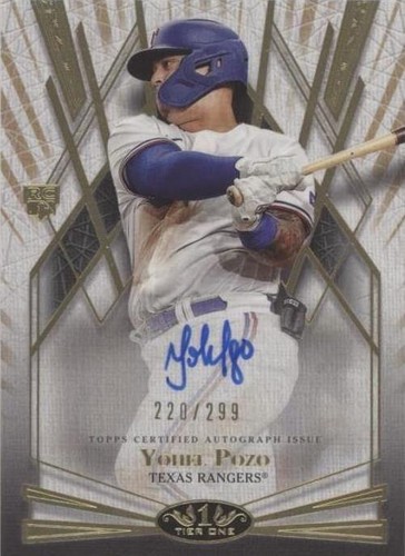 2022 Topps Tier One - Yohel Pozo #BOA-YPO