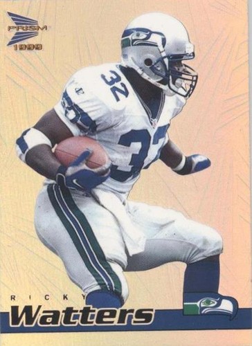 1999 Pacific Prism Ricky Watters #135