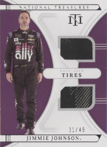 2022 Panini National Treasures - Jimmie Johnson #DRU-JJO