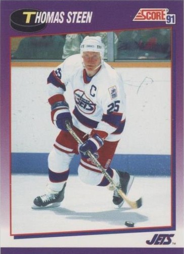 1991-92 Score American - Thomas Steen #198