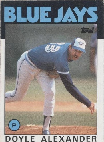 1986 Topps - Doyle Alexander #196