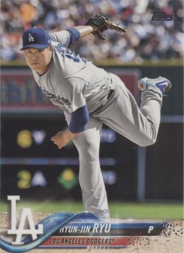 2018 Topps Update Series - Hyun-jin Ryu #US179