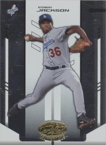 2004 Leaf Certified Materials - Edwin Jackson #57