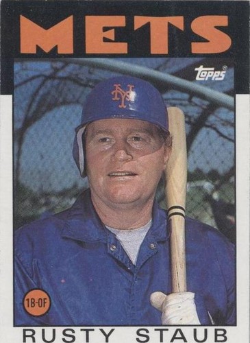 1986 Topps - Rusty Staub #570