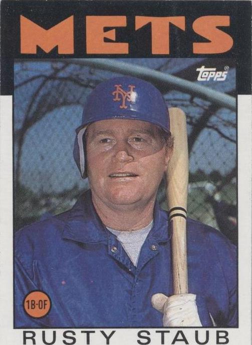 1986 Topps - Rusty Staub #570