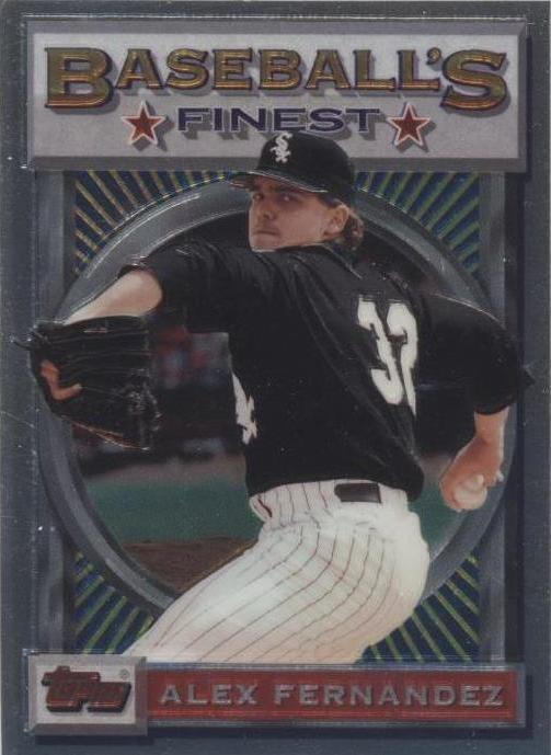 Topps Finest 1993 - Alex Fernández #27