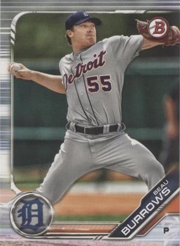 2019 Bowman - Beau Burrows #BP-26