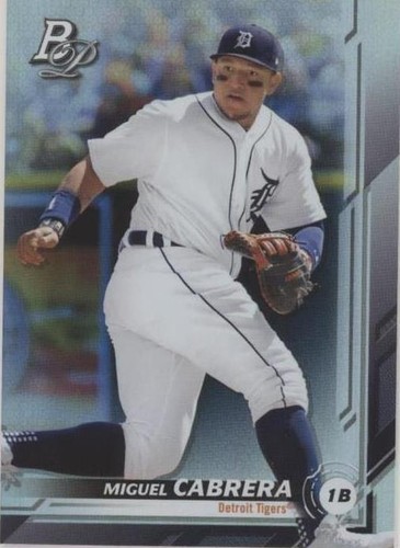 2019 Bowman Platinum - Miguel Cabrera #89