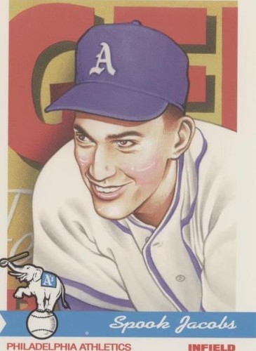 1955 Topps #61 Spook Jacobs VG/VGEX Athletics 556316 | eBay