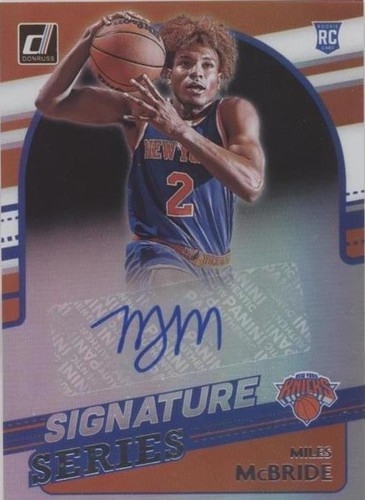 2021-22 Panini Donruss - Miles McBride #SS-MMB