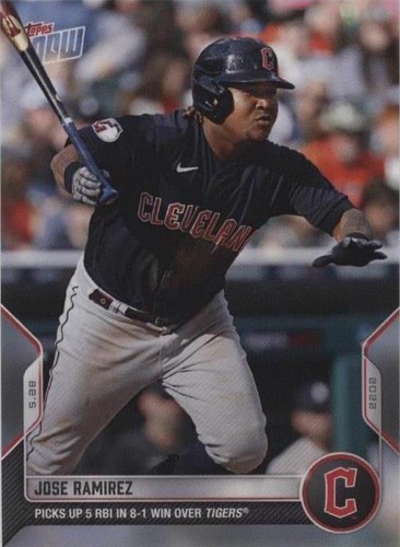 2022 Topps Now - Jose Ramirez #255