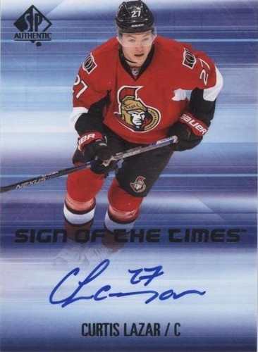2015-16 SP Authentic - Curtis Lazar #SOTT-CL