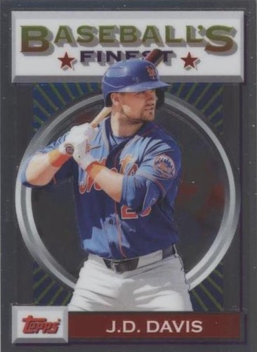 2020 Topps Finest Flashbacks - J.D. Davis #192
