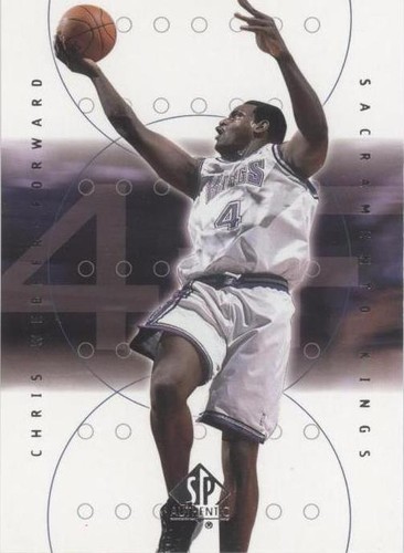 2000-01 SP Authentic - Chris Webber #70