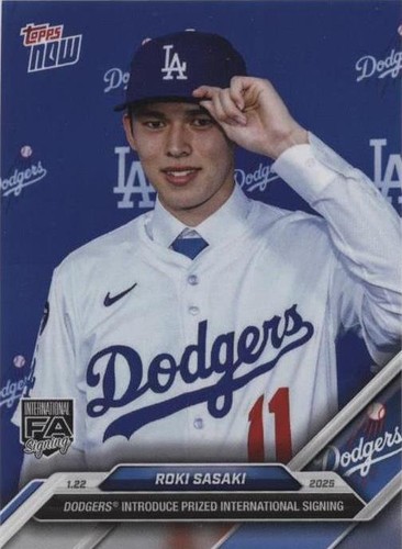 2025 Bowman Chrome #RR-20 Roki Sasaki Rockstar Rookies RC | eBay