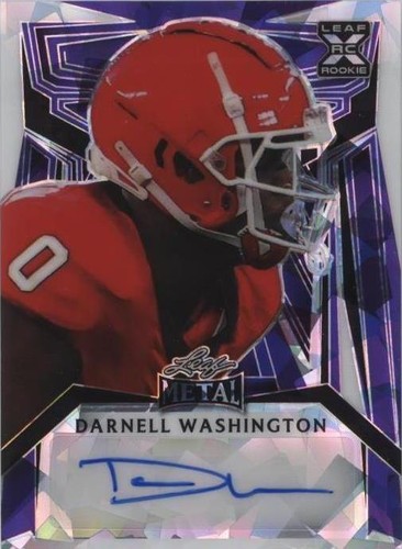2023 Leaf Metal Darnell Washington #PA-DW1