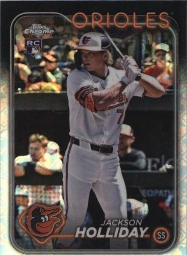 2024 Topps Chrome Logofractor Edition - Jackson Holliday #88