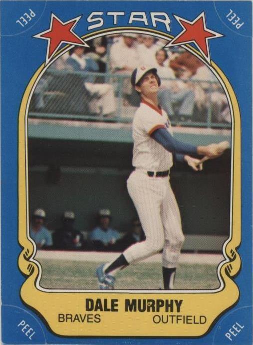 Pegatinas Fleer Star 1981 - Dale Murphy #119