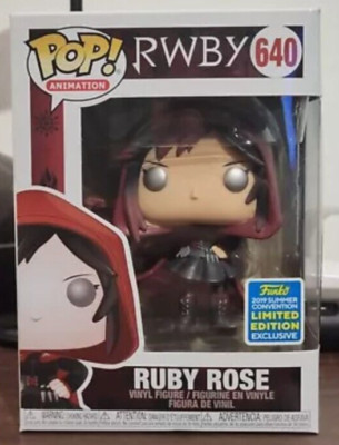 Funko Pop RWBY 640 Ruby Rose Funko Summer 2019 Con Exclusive