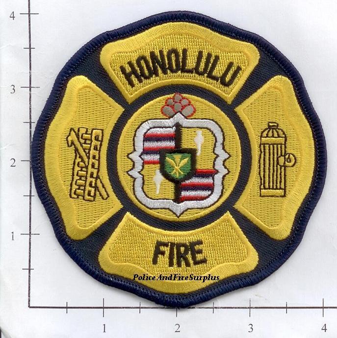 Hawaii - Honolulu HI Fire Dept Patch